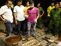Nổ súng bắt nhóm người ở cơ sở nấu cao hổ tại Đồng Nai