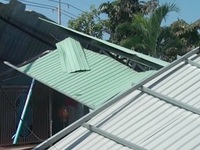 Lốc xoáy ở Bình Phước, 12 ngôi nhà sập và tốc mái