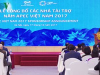 Công bố các nhà tài trợ năm APEC 2017