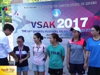 Sôi nổi Đại hội Thể thao sinh viên Việt Nam tại Hàn Quốc