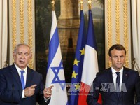 Pháp và Israel tìm lối thoát cho tiến trình hòa bình Trung Đông