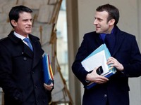 Bầu cử Tổng thống Pháp: Cựu Thủ tướng M. Valls tuyên bố ủng hộ ứng cử viên Macron