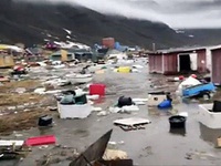 Sóng thần sau động đất tại Greenland, 4 người mất tích