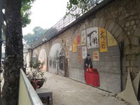 Dự án Bích họa trên phố Phùng Hưng sẽ hoàn thiện trước Tết Nguyên đán 2018