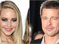 Vừa chia tay bạn trai đạo diễn, Jennifer Lawrence bị đồn cặp kè Brad Pitt