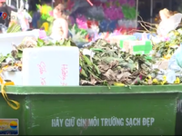 Lâm Đồng: Tập kết rác gây ô nhiễm ngay cổng chợ Đà Lạt