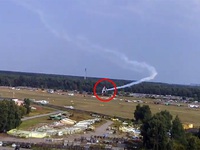 Nga: Rơi máy bay ở triển lãm hàng không, 2 người thiệt mạng