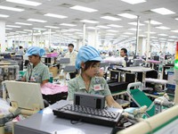 Năm 2017, điện thoại và linh kiện chiếm 21 kim ngạch xuất khẩu của Việt Nam
