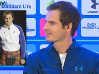 Andy Murray: 'Federer nên thử mặc váy truyền thống của Scotland'