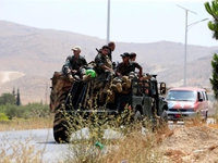 Quân đội Syria tấn công phiến quân tại biên giới với Lebanon