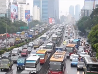 Indonesia xây dựng hệ thống tàu điện ngầm 1,1 tỉ USD để chống tắc đường
