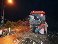 Tai nạn giao thông liên hoàn tại Gia Lai, 1 người tử vong tại chỗ