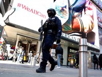 New York tăng cường an ninh sau khủng bố tại Anh