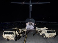 Mỹ bắt đầu triển khai hệ thống THAAD tại Hàn Quốc