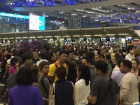 Thái Lan: Hơn 1.000 người mắc kẹt ở sân bay do bị lừa đảo