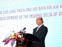 Thủ tướng chủ trì Hội nghị phát triển bền vững Đồng bằng sông Cửu Long