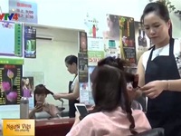 Tiệm tóc của cô dâu Việt tại Đài Loan