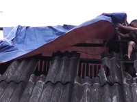 Hà Giang: Hoàn lưu bão số 6 gây sạt lở đất, hàng chục nhà tốc mái