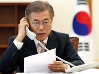 Tân Tổng thống Hàn Quốc điện đàm với lãnh đạo các nước