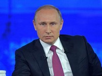 Tổng thống Nga tuyên bố tranh cử Tổng thống năm 2018