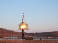 Hàn Quốc xác nhận Triều Tiên phóng thử tên lửa