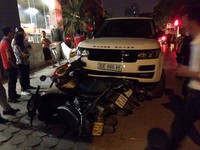 Bắt đối tượng cướp xe Range Rover gây tai nạn liên hoàn ở Hà Nội
