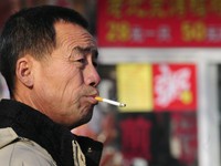 Báo động tình trạng hút thuốc lá tại Trung Quốc
