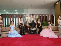 Thí sinh Hoa hậu Hữu nghị ASEAN lộng lẫy trong trang phục dạ hội