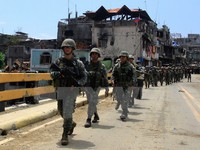 Quân đội Philippines kiểm soát căn cứ quan trọng của phiến quân thân IS