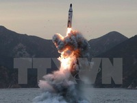 Nhật Bản diễn tập sơ tán tránh tên lửa