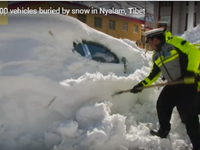 Trung Quốc: Gần 200 phương tiện giao thông bị vùi trong tuyết