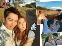 Hậu trường chụp hình cưới vui nhộn của cặp đôi Joo Sang Wook - Cha Ye Ryun
