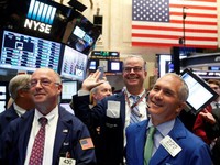Thị trường chứng khoán Mỹ khởi sắc phiên đầu tuần