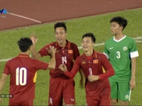 VIDEO: Văn Toàn dứt điểm đẹp mắt nới rộng khoảng cách cho U23 Việt Nam