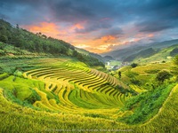 Thiên nhiên trong trẻo của Việt Nam giữa trời thu