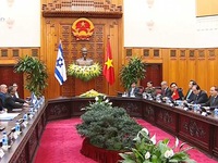 Việt Nam và Israel sớm đưa kim ngạch thương mại song phương lên 3 tỷ USD