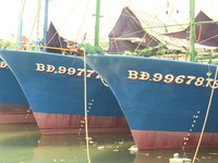 Bình Định: Chạy thử các tàu vỏ thép sau sửa chữa