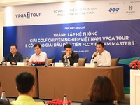 Ra mắt hệ thống giải Golf chuyên nghiệp Việt Nam