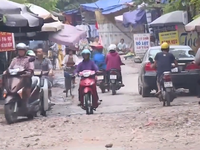 Khó khắc phục con đường xuống cấp nhiều năm tại Thái Nguyên