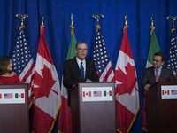 Canada và Mexico lạc quan về triển vọng tái đàm phán NAFTA