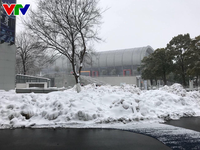 Chiều nay, tuyết rơi không liên tục nơi U23 Việt Nam đá trận chung kết lịch sử