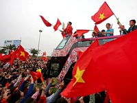 Truyền thông quốc tế kinh ngạc trước màn chào đón U23 Việt Nam