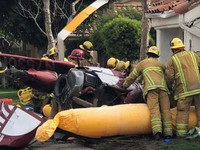 Trực thăng rơi vào nhà dân ở California, 3 người thiệt mạng