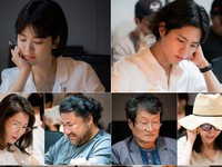 Hậu trường buổi đọc kịch bản của Song Hye Kyo và Park Bo Gum