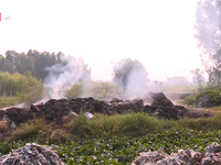 Đốt rác thải tràn lan, hàng trăm hộ dân huyện Sóc Sơn (Hà Nội) sống khổ vì ô nhiễm
