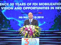 Việt Nam tiếp tục chính sách nhất quán thu hút FDI