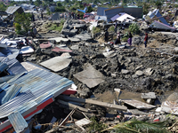 Nỗ lực tìm kiếm người sống sót sau động đất ở Indonesia
