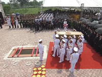VIDEO: Lễ an táng nguyên Tổng Bí thư Đỗ Mười tại quê nhà Thanh Trì, Hà Nội