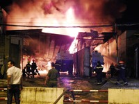 Cháy bãi chứa xe bồn tại Nha Trang, Khánh Hòa
