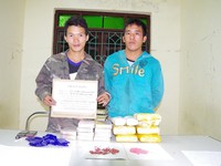 Điện Biên: Bắt hai đối tượng vận chuyển ma túy qua biên giới